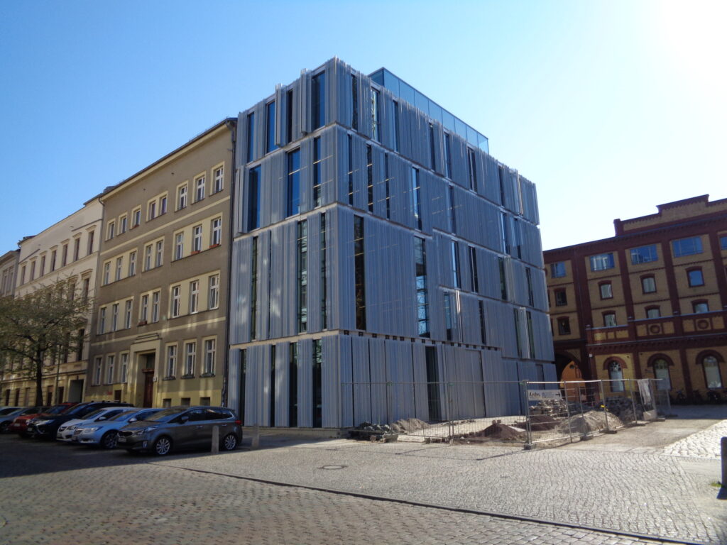 Neubau Atelierhaus Am Pfefferberg, Christinenstraße 18-19